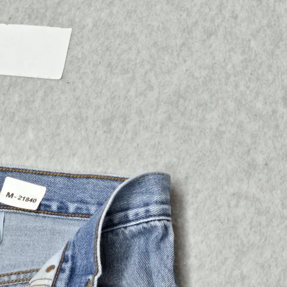 Levi's 505‎ Men Jeans 34X32 Light Blue Denim Regular Fit Straight Y2K